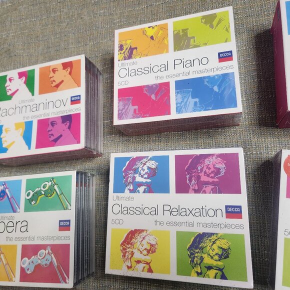 DECCA Ultimate Classical Music 6 LOT CD Set 5 CDS Rachmaninov Piano Opera - Picture 3 of 8
